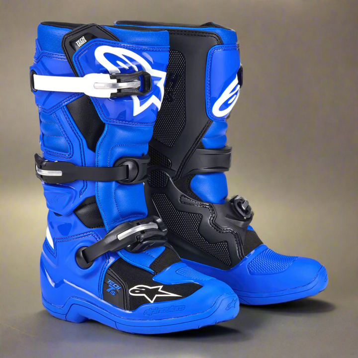 BOTAS ALPINESTARS TECH 7 NIÑO AZUL/NEGRO/BLANCO