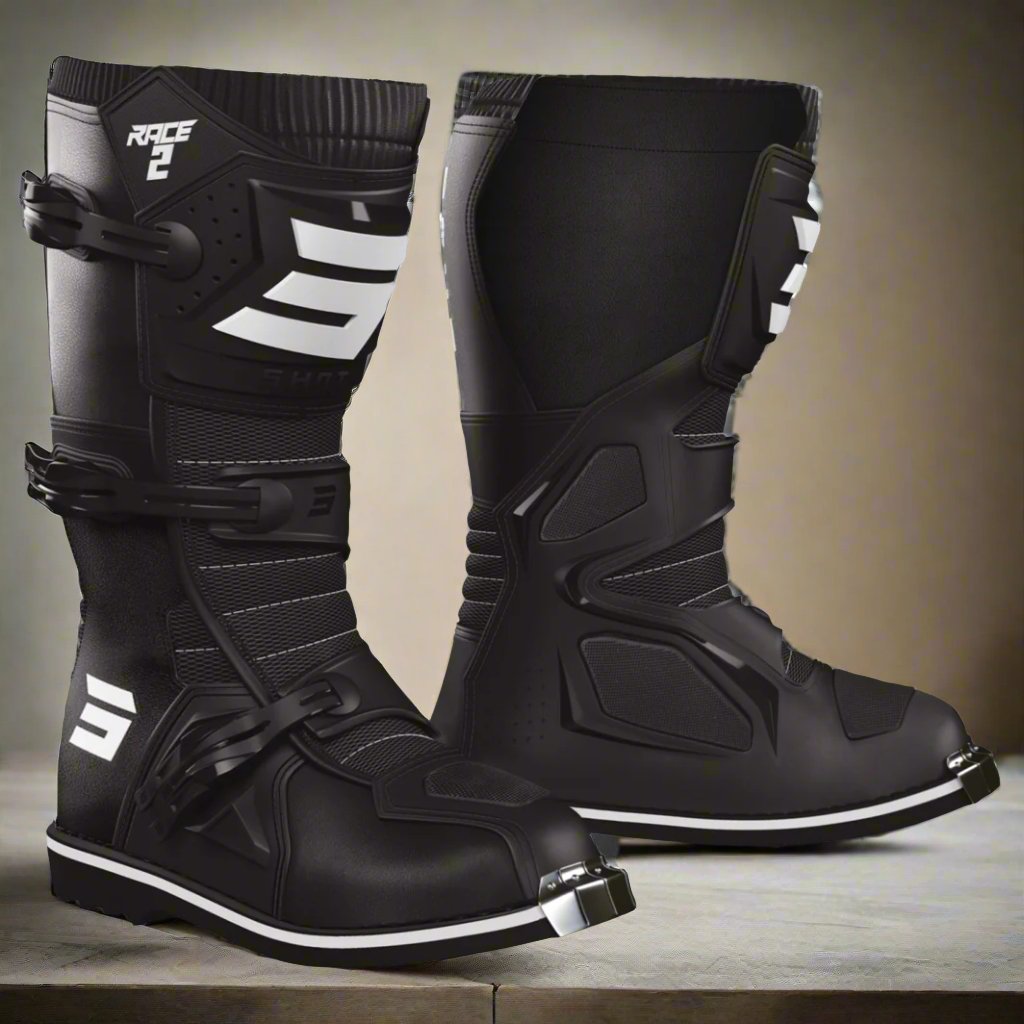 botas-crianca-shot-race-2-pretas