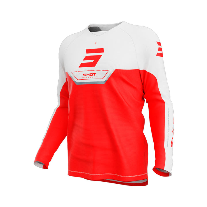 camisola-crianca-shot-draw-kid-daytona-red-front