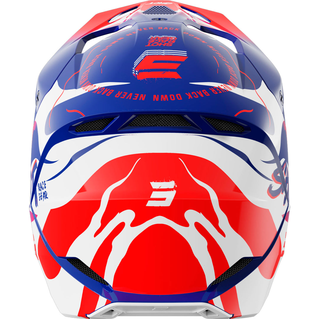 capacete-crianca-shot-furious-kid-beast-blue-red-glossy-back