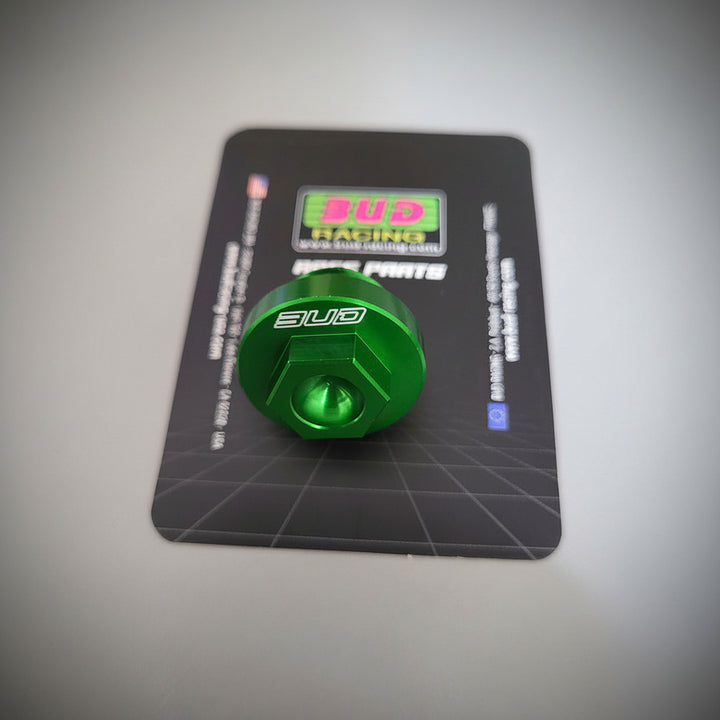 TAPÓN MOTOR Y CAJA BUD RACING ALUMINIO CNC ANODIZADO KAWASAKI KX / KX-F