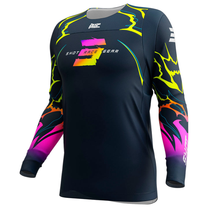 CAMISETA SHOT CONTACT RAC BLUE