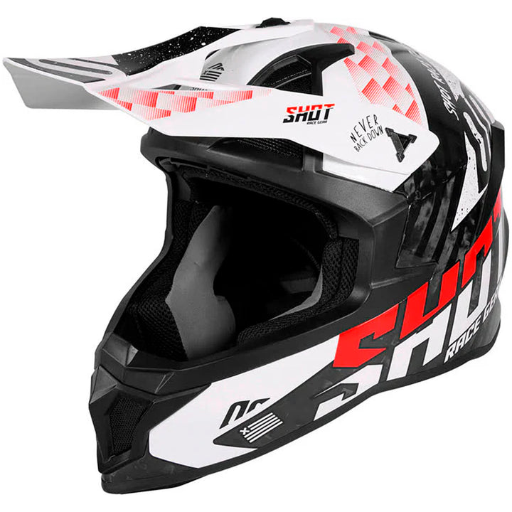 capacete-shot-lite-carbon-rush-carbono-preto-vermelho-brilho-left