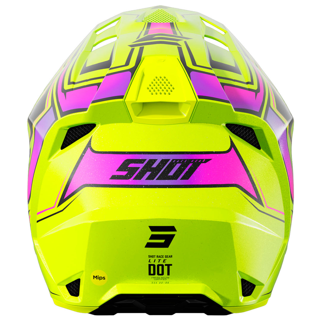 capacete-shot-lite-glory-neon-yellow-pearly-back