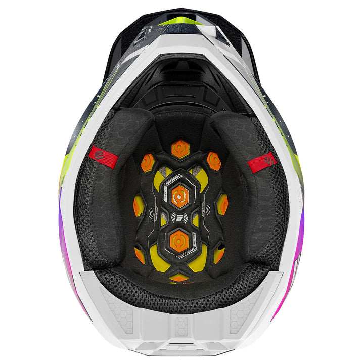 CASCO SHOT LITE RACING BLUE NEON YELLOW PEARLY