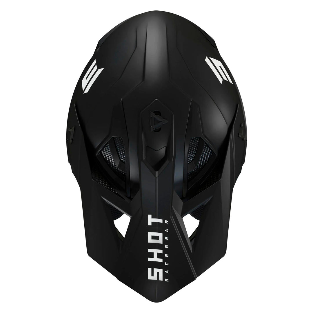 capacete-shot-lite-solid-2-0-preto-mate-top