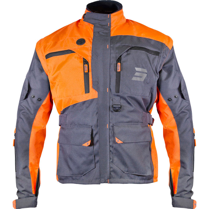 casaco-shot-racetech-cinza-laranja-front