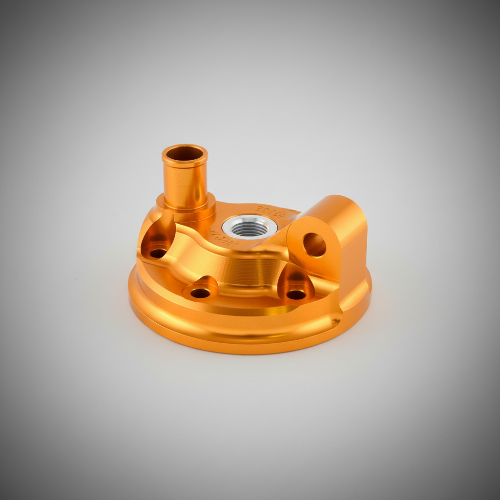 VHM Cylinder Head - Side view - garage background