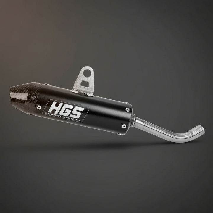 SILENCIOSO HGS ALUMINIO NARANJA CARBONO KTM SX / HUSQVARNA TC 85 2025-2026