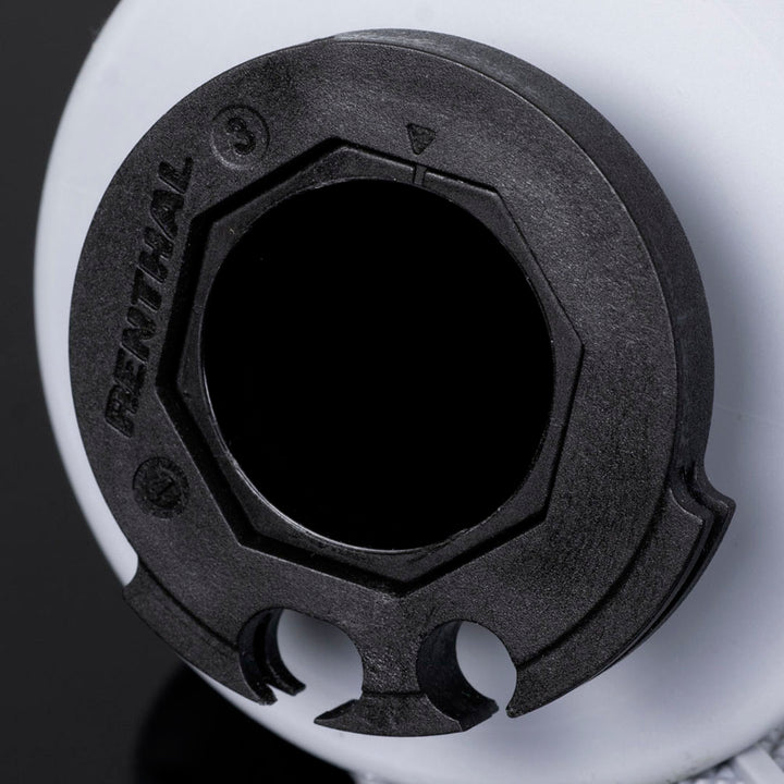 PUÑOS RENTHAL MX LOCK-ON HALF WAFFLE BLANDOS GRIS
