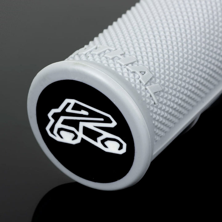PUÑOS RENTHAL MX LOCK-ON HALF WAFFLE BLANDOS GRIS