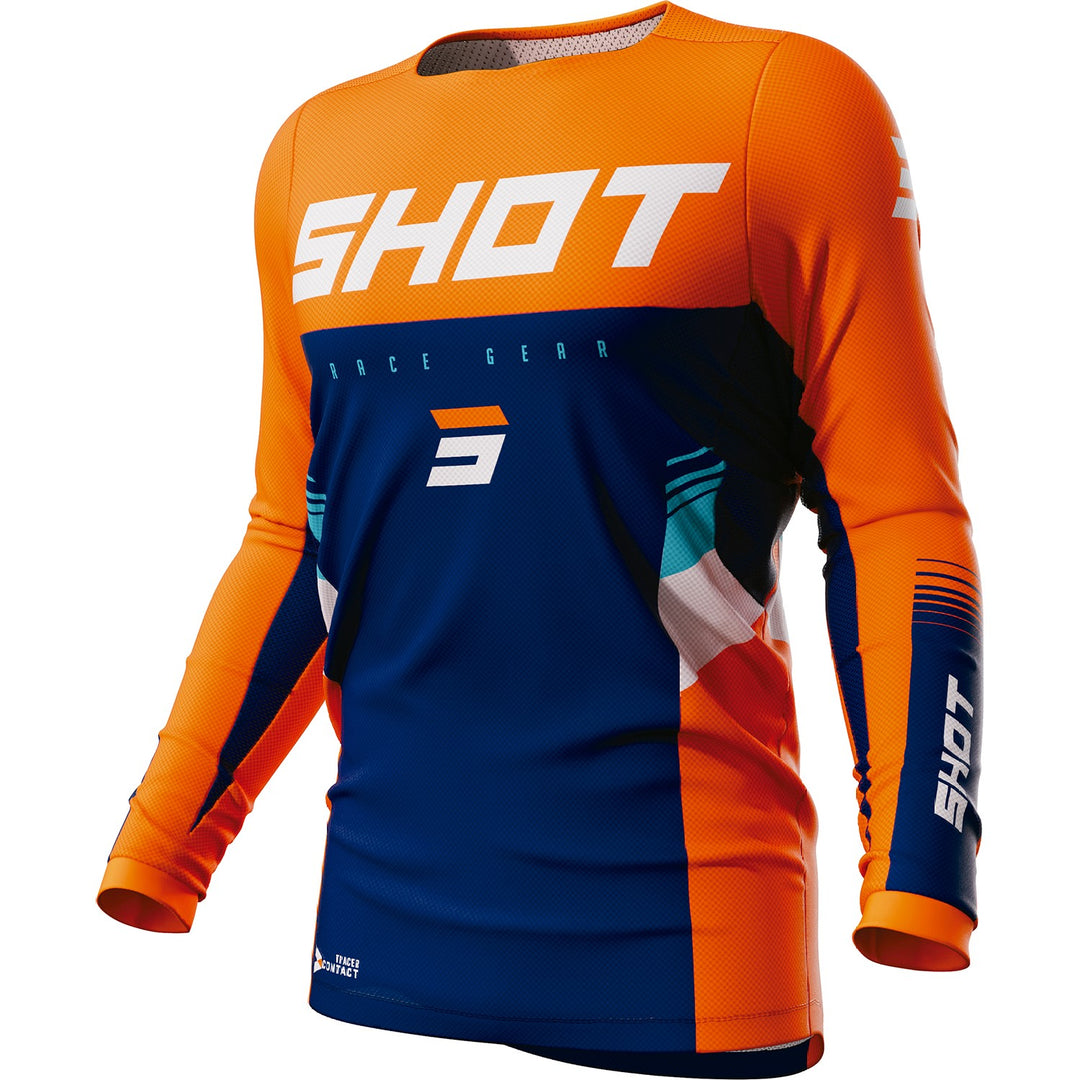 camisola-shot-contact-tracer-laranja-neon